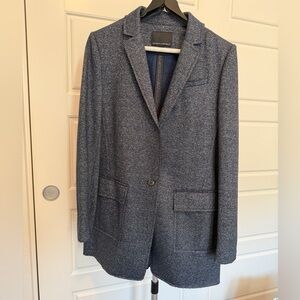 Banana Republic Wool Blend Boyfriend Blazer